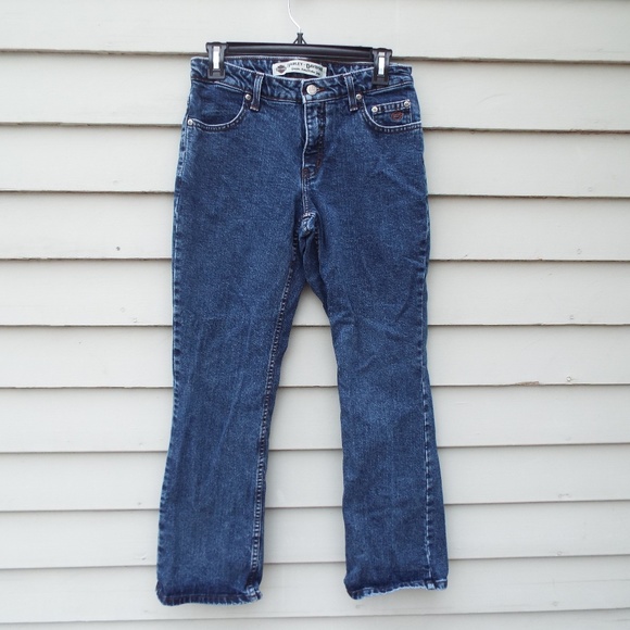 Harley-Davidson Denim - Harley Davidson Women's Size 4 P Bootcut Jeans